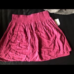 New with tag juniors pink skirt size medium
